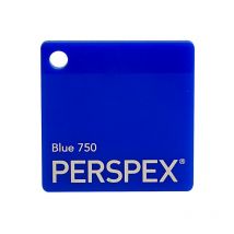 Perspex - Cast Acrylic Sheet 600 x 400 x 3mm Solid Blue