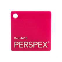 Perspex - Cast Acrylic Sheet 600 x 400 x 3mm Solid Pink
