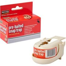 Pest-Stop Pre-Baited Snap-Trap Reusable Humane Easy Clean