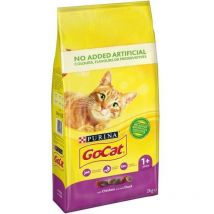 Nestle - Go Cat Complete Vitality Plus Chicken and Duck 2kg PK4 - 721597