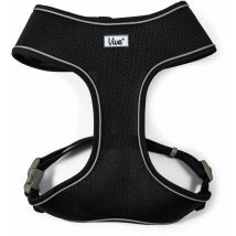Ancol - Comfort Mesh Harness Black Medium 44-57cm - 33152