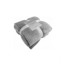 Pet Blanket Fleece Dog/Cat Blanket Soft and Cute Fabric PS051 (70x100cm, Grey)