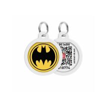 Pet id Tag für Hund Katze mit qr Passport Global Suchsystem von verlorenen Haustieren Digital id Hund Tag Wonder Woman 1