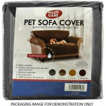 Asab - Pet Sofa cover 180 x 60cm single Seater - Black