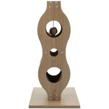 PET Tour à griffer pour chat Empire Marron 30x30x61,5 cm @ PET