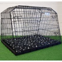 Pet World 38 EST38LL Car Dog Travel Cage Hatchback Estate and 4x4 (96x68x88cm)