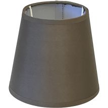 Petit abat-jour marron 13 cm
