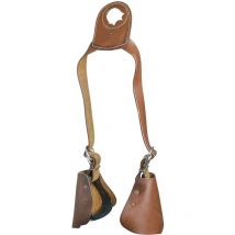 Taglia unica Cob/Full, Marron: Petit bonhomme en cuir