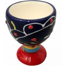 Rio Salado - Petit Coquetier marine en céramique