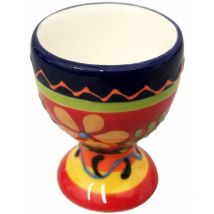 Rio Salado - Petit Coquetier rouge en céramique