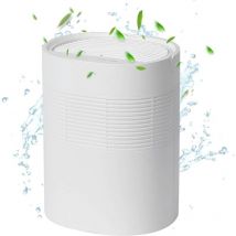 Petit déshumidificateur pour chambre à coucher, mini déshumidificateur silencieux et arrêt automatique pour sous-sol, placard, salle de bain, maison,