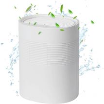Coocheer - Petit déshumidificateur pour chambre à coucher, mini déshumidificateur silencieux et arrêt automatique pour sous-sol, placard, salle de