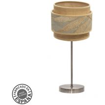 Petit dessus de table Samoa 1xe14 Cuir/camel 44x18x18cm