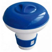 Petit doseur diffuseur de chlore ou brome 13 cm, flottant en plastique pour petite pastille Jardiboutique