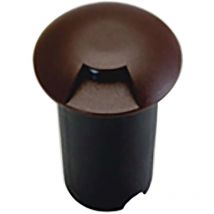 Leclubled - Petit Spot 0,75W led Marron Encastrable 1 Direction - Blanc Chaud 2700K