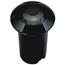 Petit Spot 0,75W LED Noir Encastrable 3 Directions - Blanc Chaud 2700K