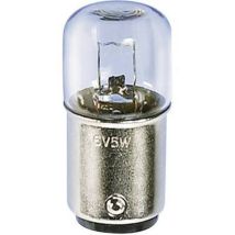 Barthelme - 00142405 Petite ampoule tubulaire 24 v 5 w BA15d clair 1 pc(s) S10568