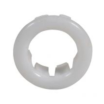 25mm Petite rosette blanc rose collier bain débordement du bassin de puits