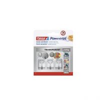 Petits crochets autocollants transparents Powerstrips s