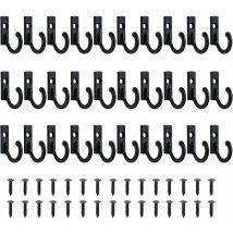 Ontway - Petits Crochets Vintage Support Mural pour Porte-clés à Crochets Suspendue Crochets Bijoux Crochets à Clé Pour Vêtements Crochet Patère Avec