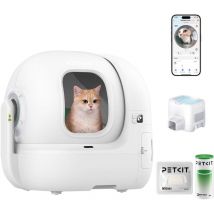 Petkit - 2025 purobot max pro KI-Kamera Selbstreinigende Katzentoilette mit 210° Weitwinkelobjektiv, 5G & 2.4G