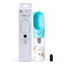 Eversweet Bouteille d'eau Portable pour Animaux domestiques,BPA-Free,Antibactérienne, gobelet de Voyage pour Chien et Chat Bol d'eau(Bleu) - Petkit