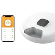 Eton Nutrispin Automatischer Futterspender Silber 6 Fächer