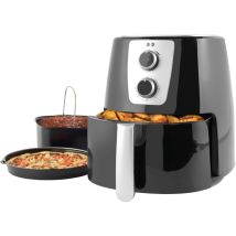 Pt5175vdeeu10 Friggitrice Ad Aria 5.2l - Friggitrice Senza Olio, Timer Da 30 Minuti, Vassoio Per Pizza E Stampo Per Torte Inclusi, Temperatura 