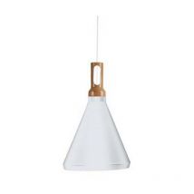 Petrich Dome Sospensione Soffitto 1 Luce Alluminio Bianco