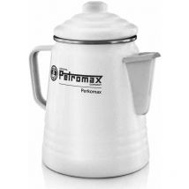 Tee-/Kaffee-Perkolator weiß für 9 Tassen Kaffeekanne Stahl - Petromax