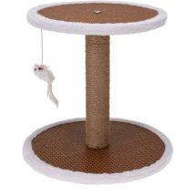 Pets Collection - Cat Scratching Tree on Stand with Mouse 35x35x33 cm