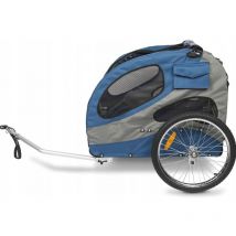 Rimorchio da Bici per Cani Happy Ride l Blu Petsafe