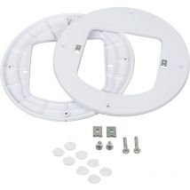 Adattatore di montaggio per installazione a ribalta con chip elettronico, per installazione su finestre, pareti e porte in metallo - Bianco - Petsafe