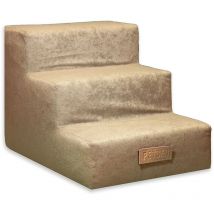 Escalier pour chien beige 3 marches - Petsen