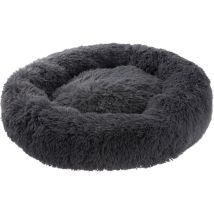Cuccia per Cani - Rotonda, Lavabile, Soffice, Rilassante, Morbida, in Peluche, a Ciambella, Diametro da 60-120 cm - Cuscino, Lettino, Letto per Cane,