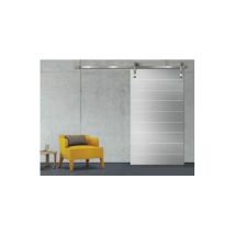 Pettiti Binario Per Porta Scorrevole Moderna Inox Kri80/au