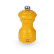Peugeot Bistrorama Moulin à sel 10cm, jaune safran, bois laqué (42630S13)