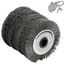 Brosse peugeot 120100 mm en fil nylon