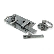 From The Anvil - Pewter Cottage Latch - lh