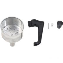 Pezzetti - Set poignée + entonnoir + bouton cafetière 1 tasse