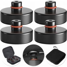 Deckon - 5 pezzi Jack Pad compatibili con Tesla Model 3 / s / x / y, 4 supporti Jack Tesla con 1 scatola di immagazzinaggio, Accessori pad di