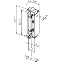 Pezzo di ricambio per apriporta 1418-13 ProFix 2 univ. Permanente no din l / r Assa Abloy