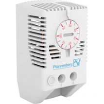Termostato quadro di comando flz 520 thermostat 0..+60°C 240 v/ac 1 nc (l x l x a) 36 m x 40 mm x 72 mm 1 p - Pfannenberg