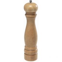 Pfeffermühle 16,5 x 5 cm ø helles Hartholz