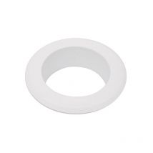 Pfeifenrosette, weiß lackiert, 150mm