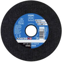 Eht 125-1,0 sg steelox (5) 69198297 disque à tronçonner 125 mm 5 pc(s) acier inoxydable, acier - Pferd