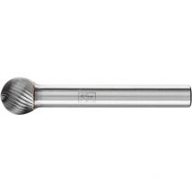 Hartmetall Frässtift Kugel kud ø 10x09 mm Schaft-Ø 6 mm Z5 universal fein - Pferd