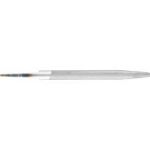 Lime d'atelier din 7261 l. 100 mm coupe transv. 10,4 x 2,5 mm coupe 2 demi-rond