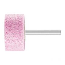 Punta montata BORDO IN ACCIAIO D40xH20mm 6mm corindone pregiato AR 24 ZY PFERD (Per 5)