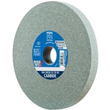 Schleifbockscheibe ø 200x20mm Bohrung-Ø 32 mm SiC80 für harte Materialien z.B. Hartmetall - Pferd
